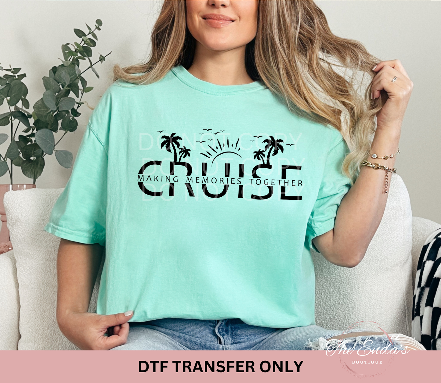 Cruise Making Memories Together DTF Transfer