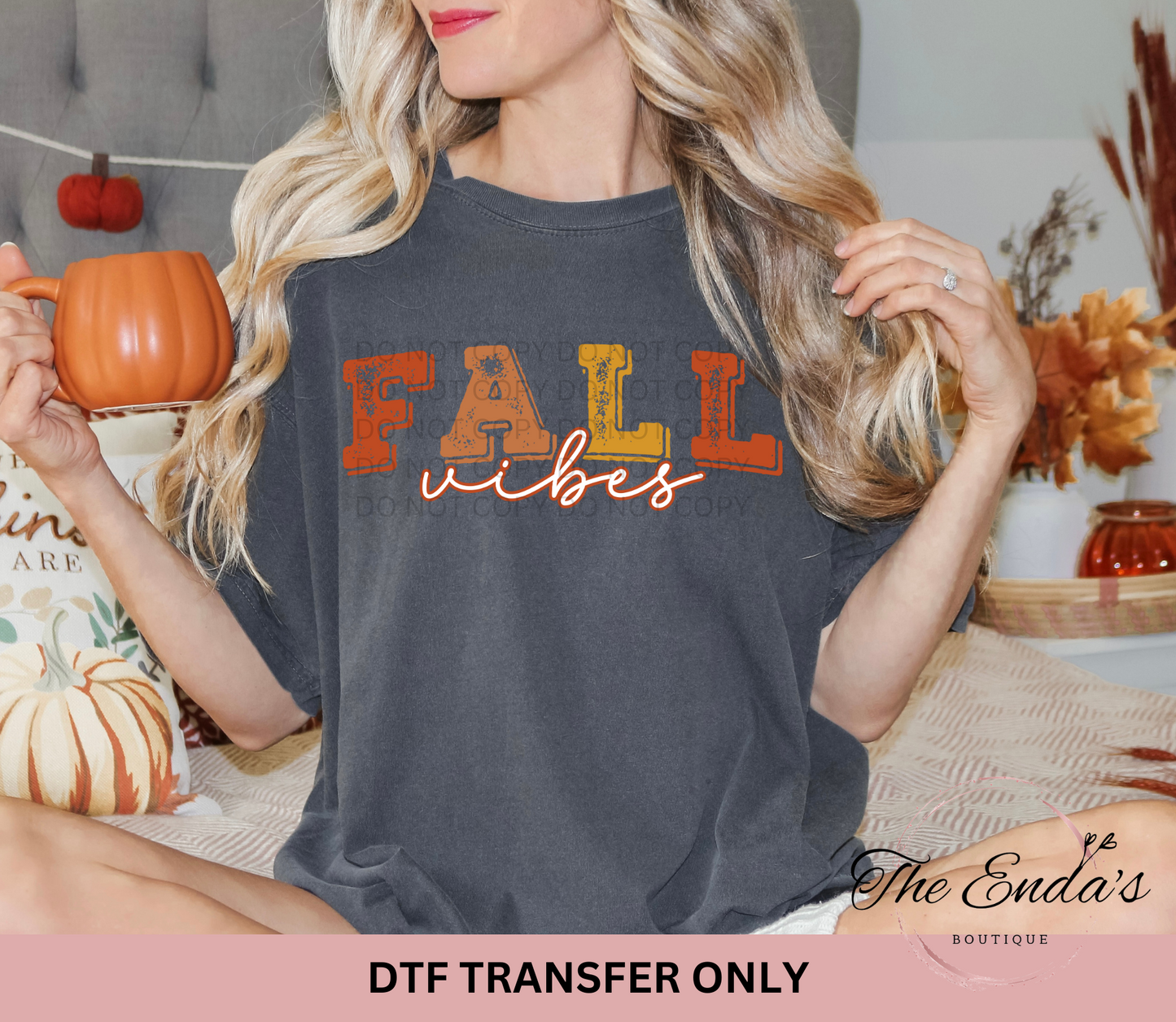 Fall Vibes DTF Transfer