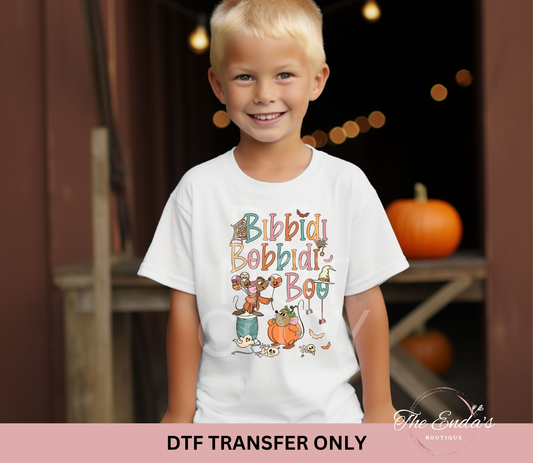 Bibbidi Bobbidi Boo DTF Transfer