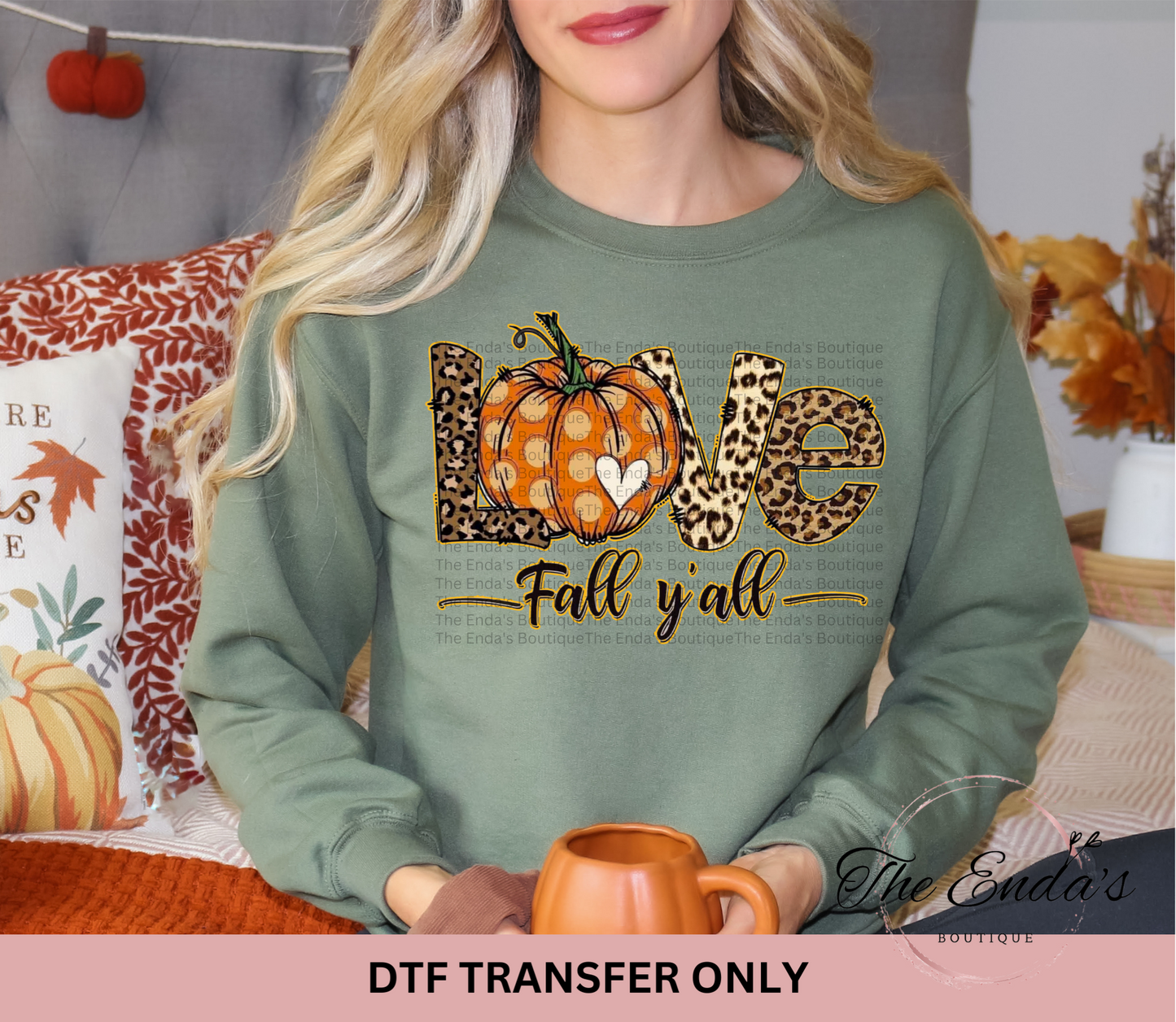 Love Fall Y'all DTF Transfer