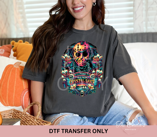 Camp Crystal DTF Transfer