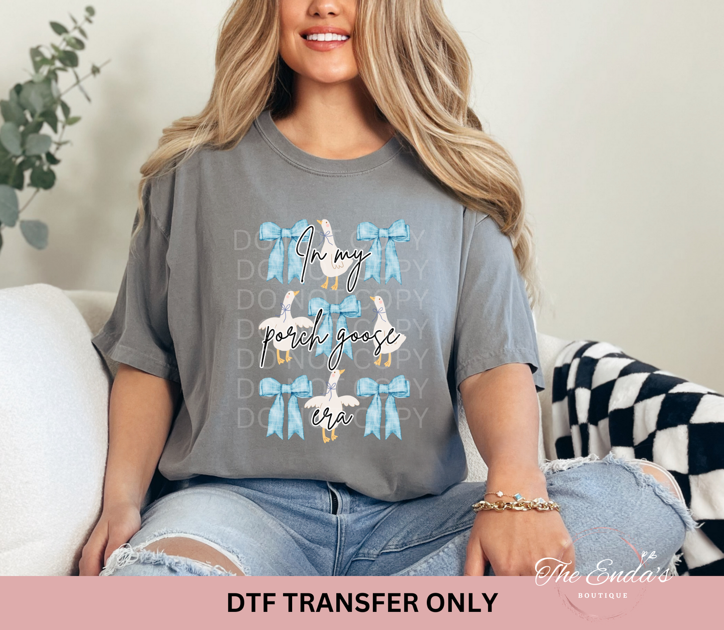 In My Porch Goose Era DTF Transfer
