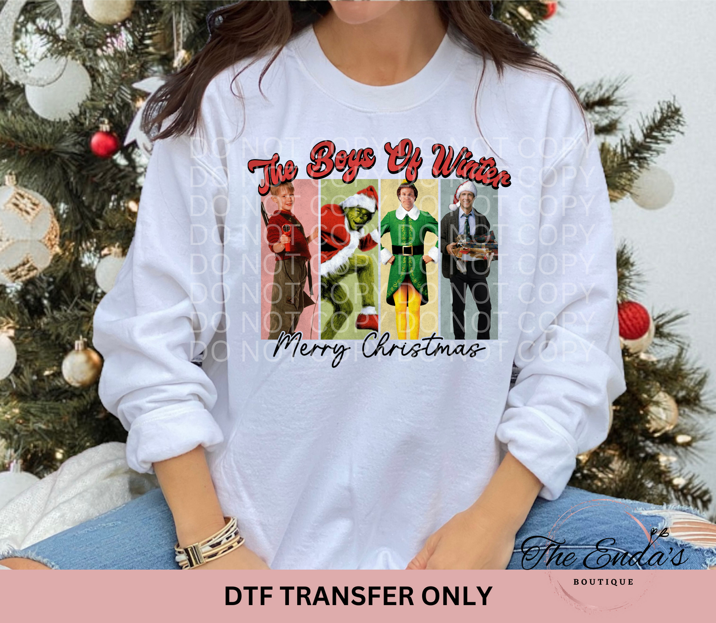 The Boys Of Winter DTF Transfer