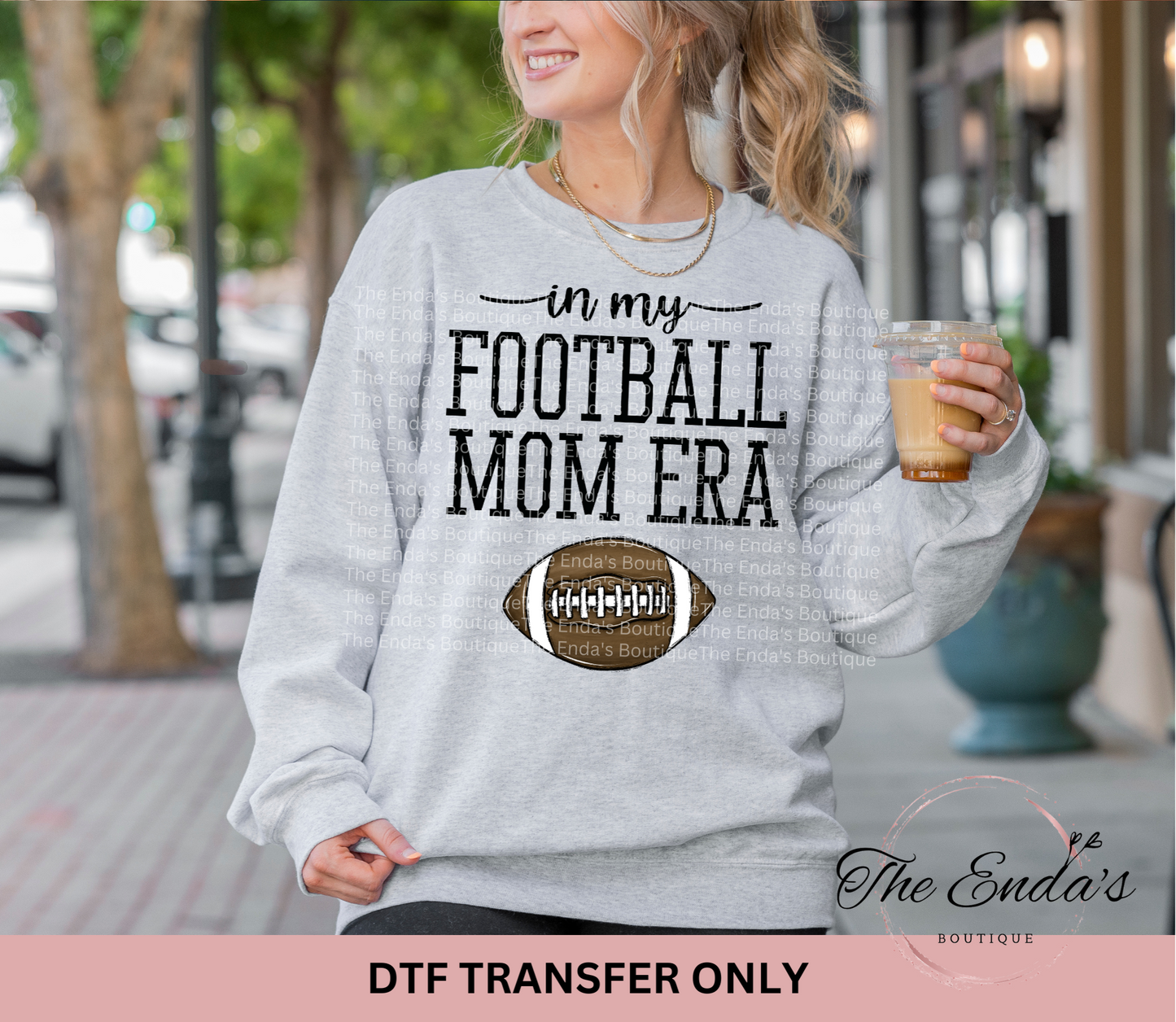 In My Football Mom Era DTF Transfer
