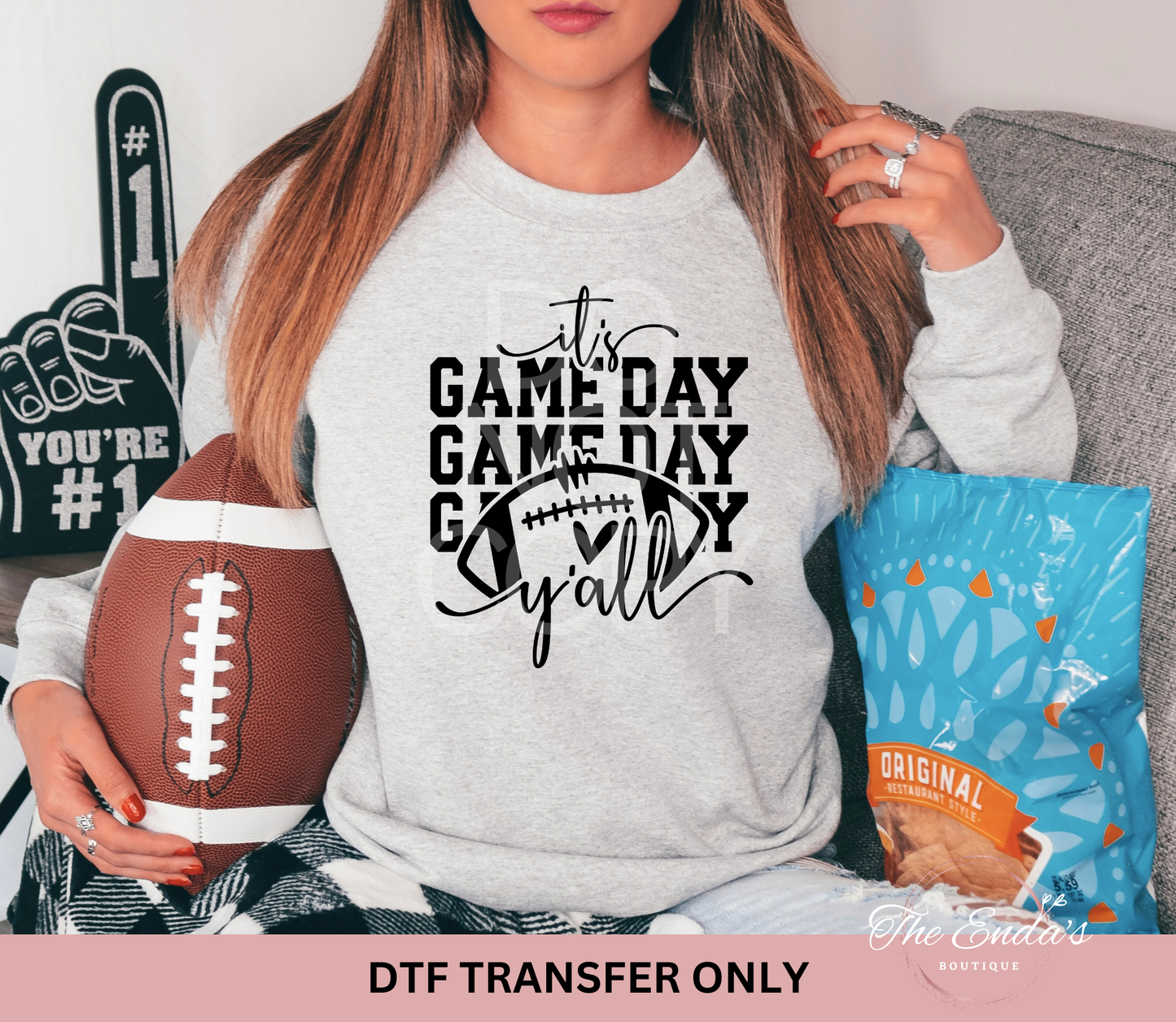 It's Game Day Y'all DTF Transfer