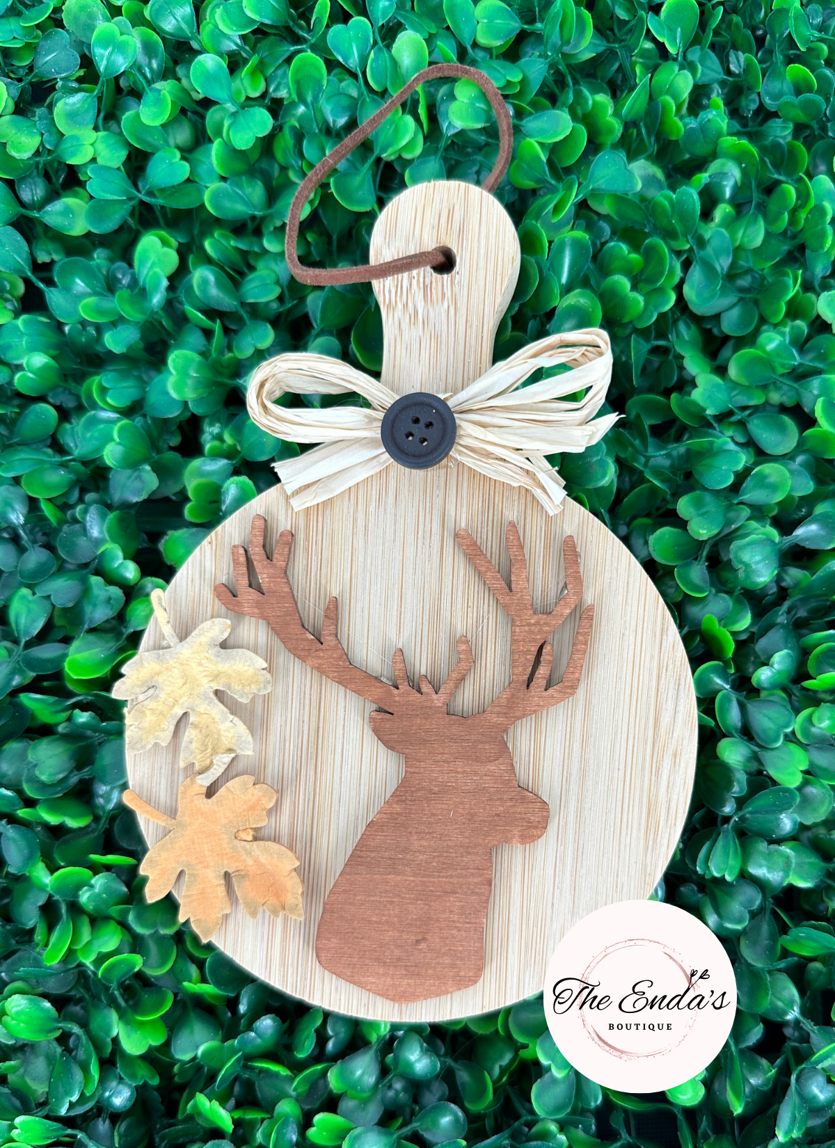 Deer Wooden Decor