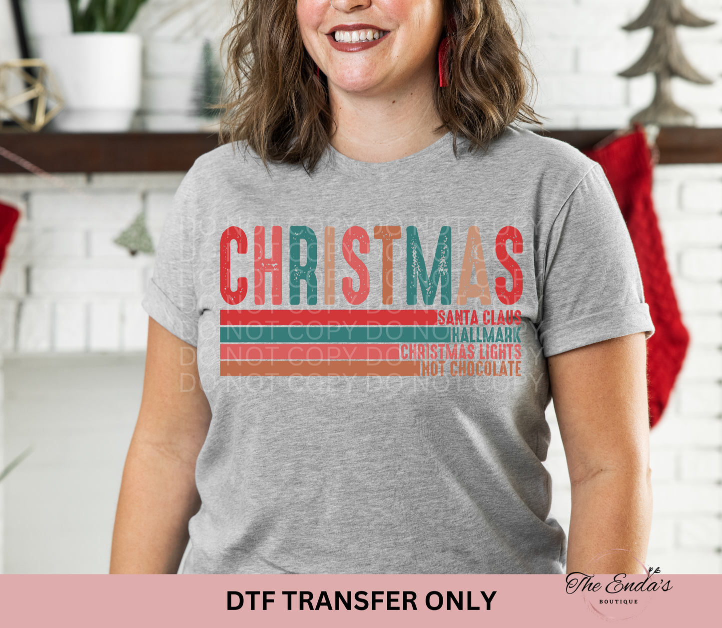 Chrismtas DTF Transfer