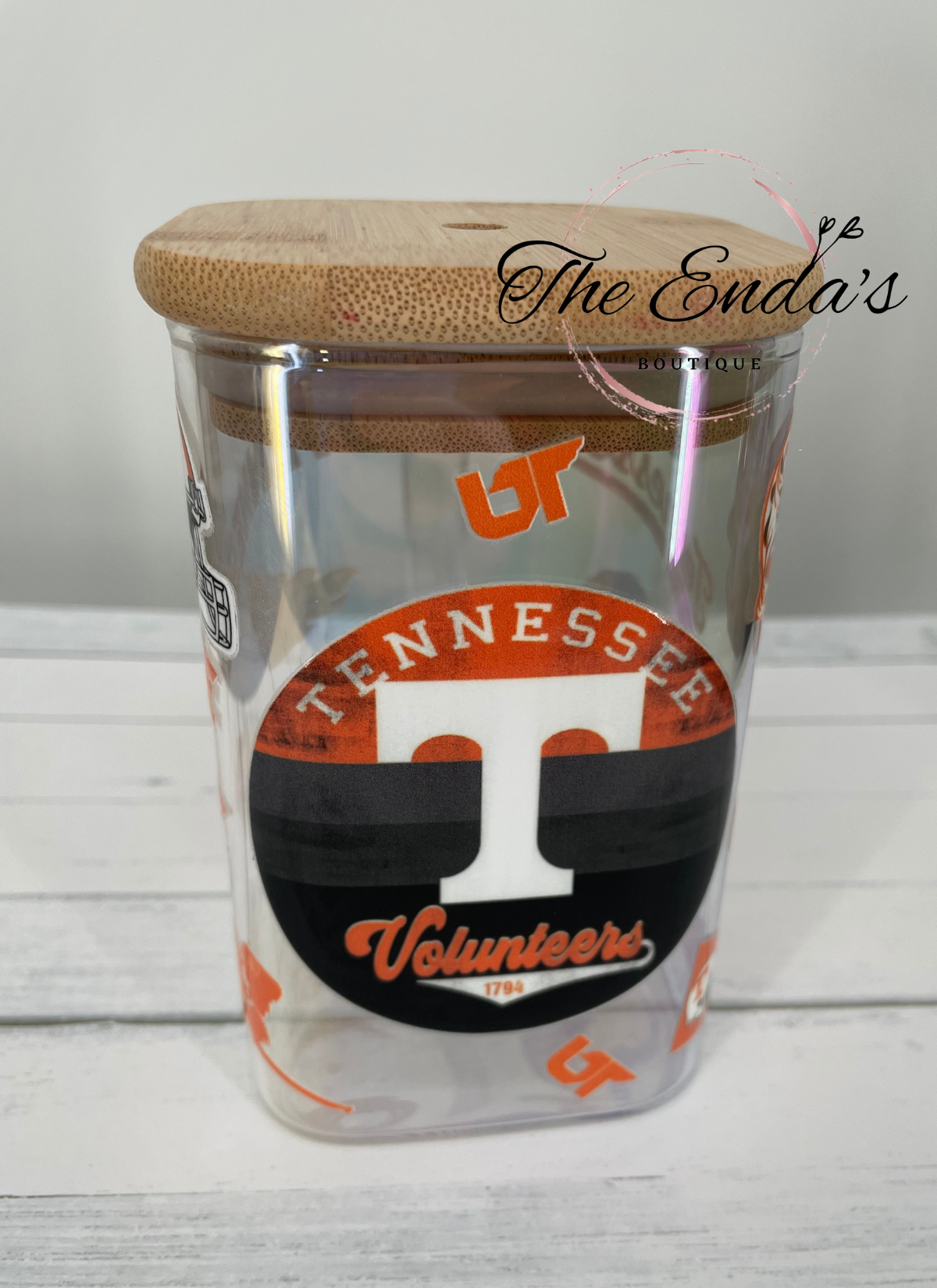 TN Vols Square Iridescent Cup