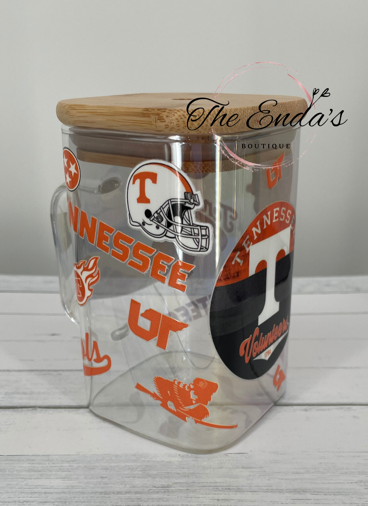 TN Vols Square Iridescent Cup