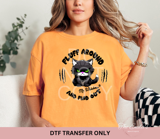 Fluff Around And Find Out DTF Transfer