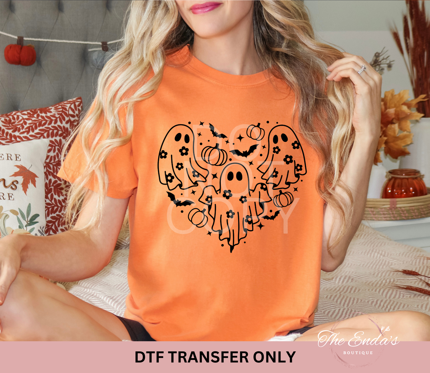 Daisy Ghost DTF Transfer