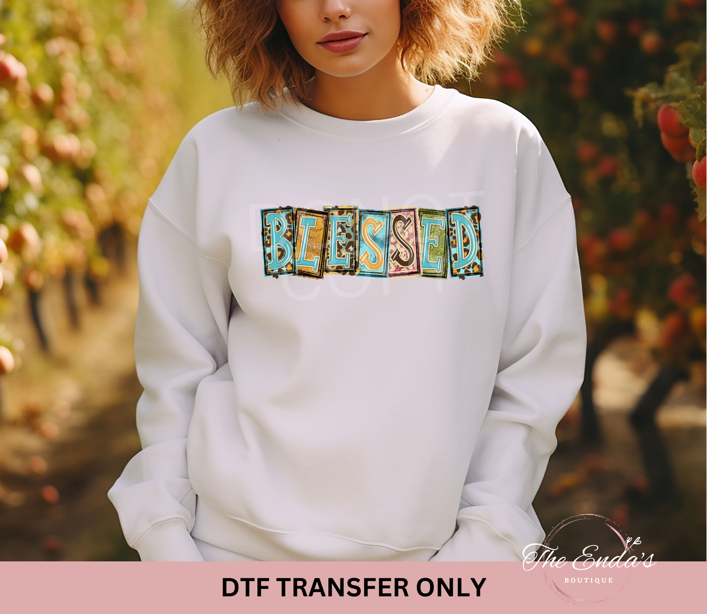 Blessed DTF Transfer