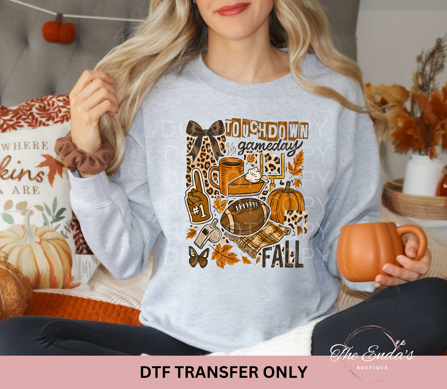 Touchdown Gameday Fall DTF Transfer