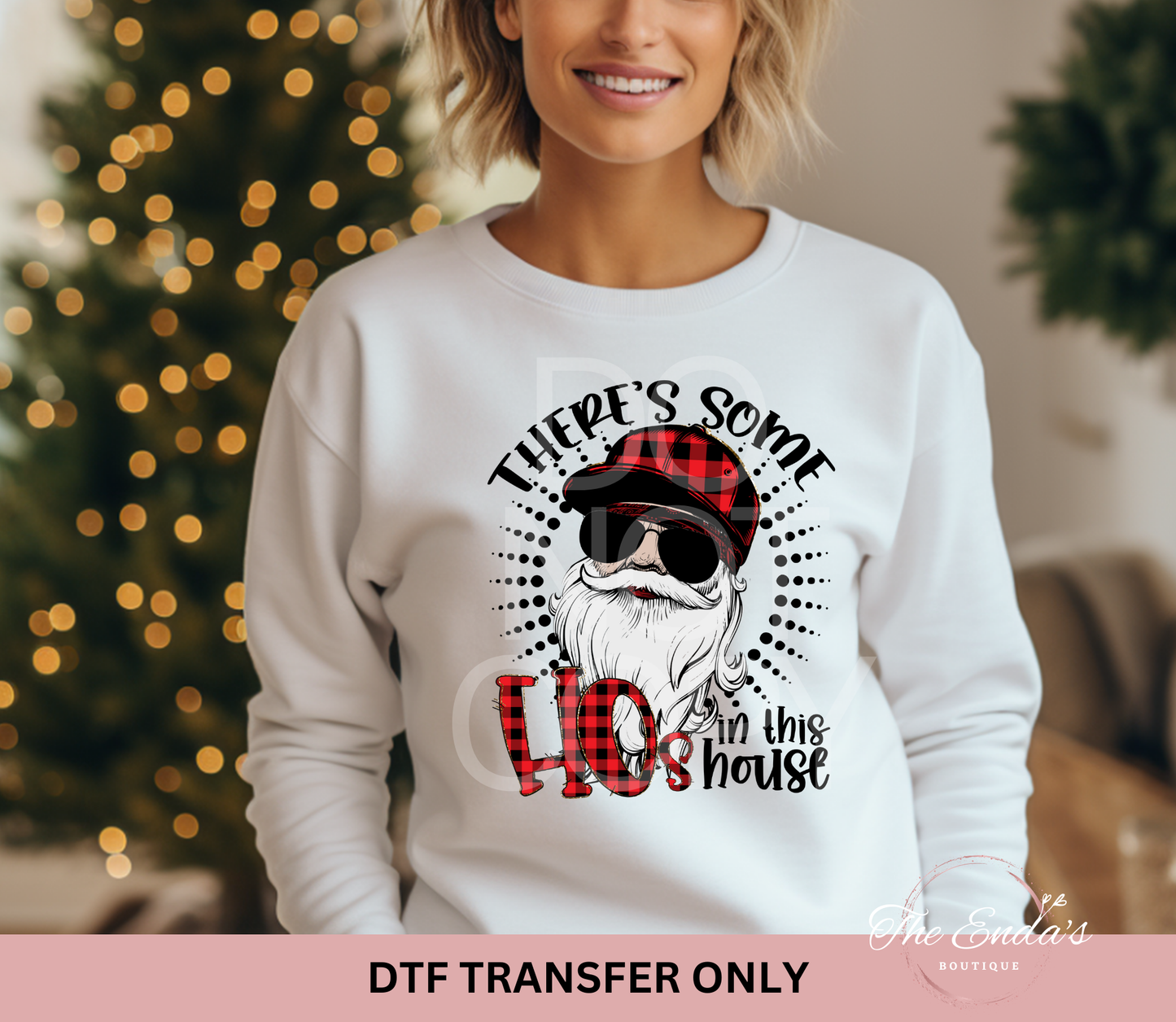 There's Some Ho's In This House DTF Transfer