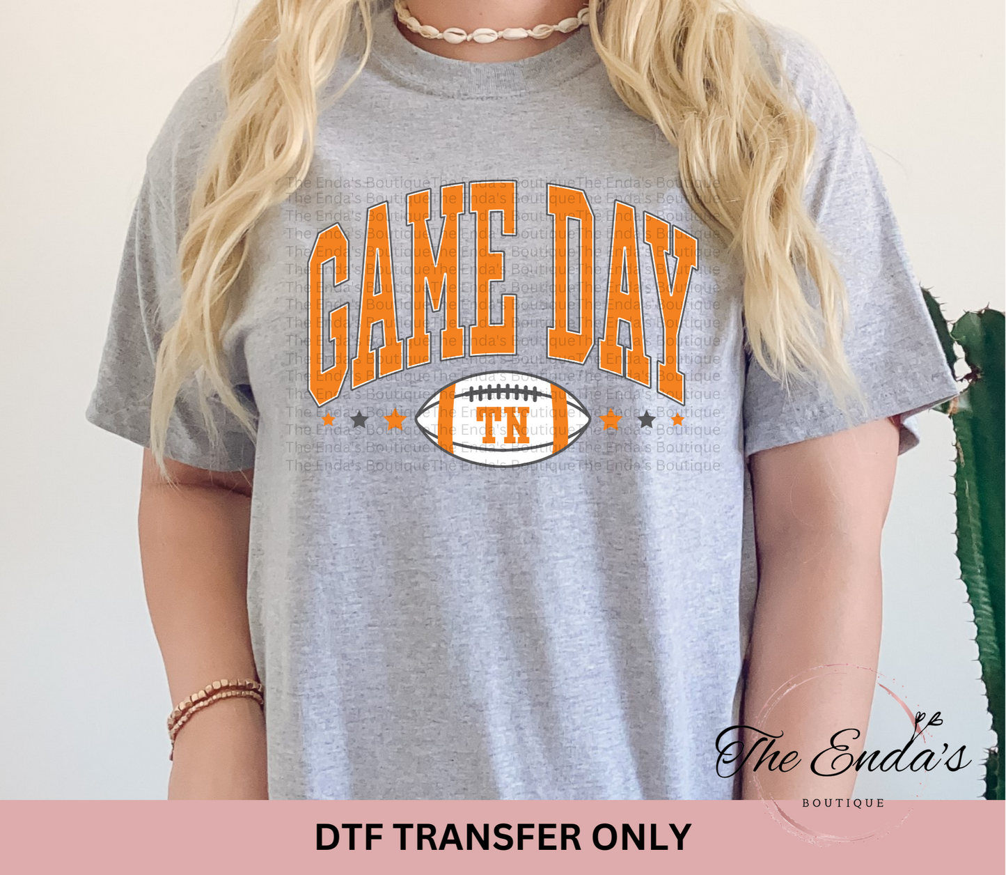 Retro Varsity TN Game Day DTF Transfer