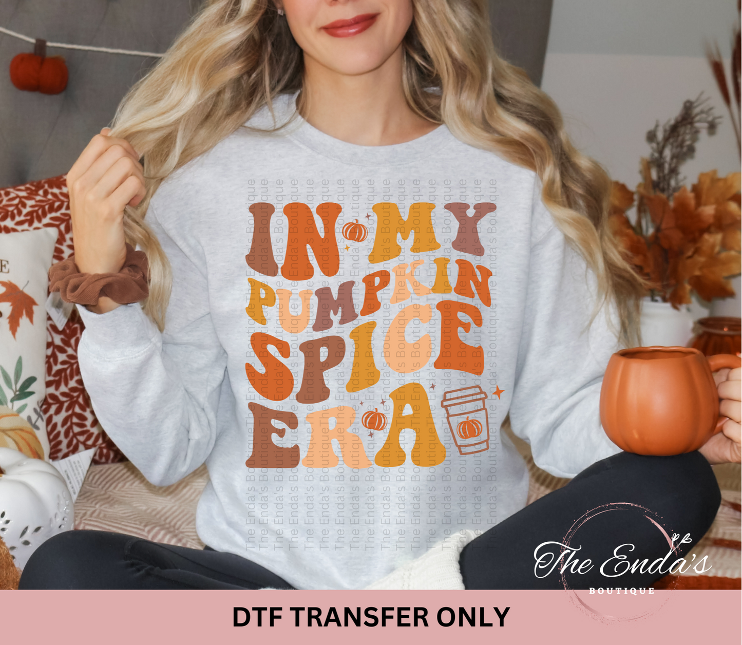 In My Pumpkin Spice Era DTF Transfer