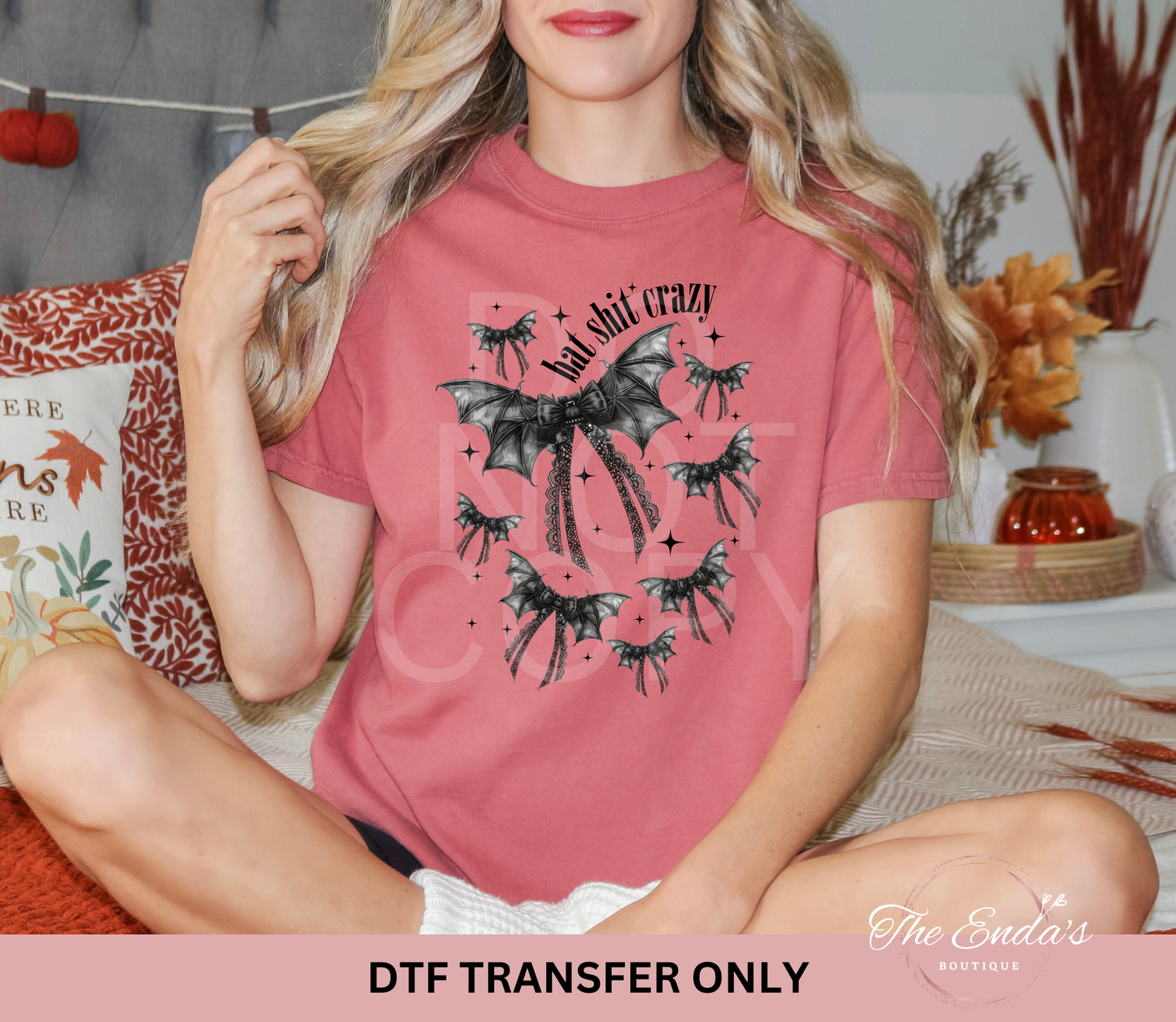 Bat Sh*t Crazy DTF Transfer