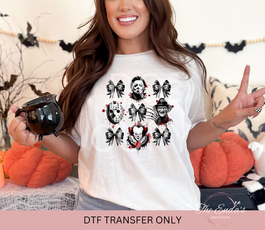 Horror Coquette DTF Transfer