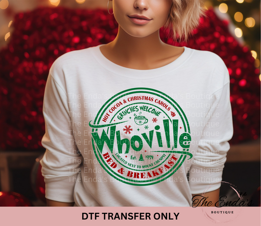 Whoville DTF Transfer