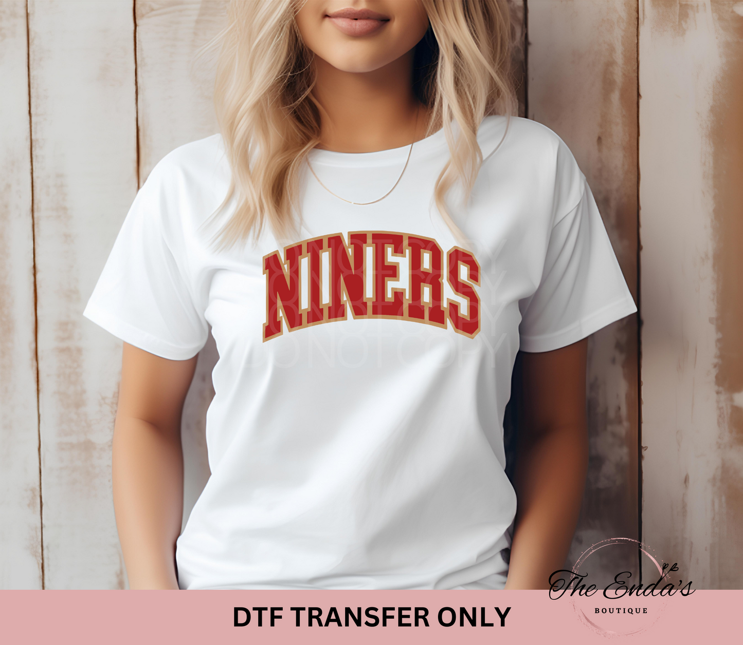 Niners DTF Transfer