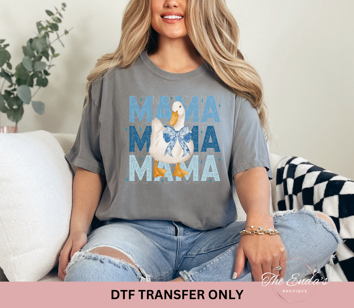 Mama Mama Mama Goose DTF Transfer