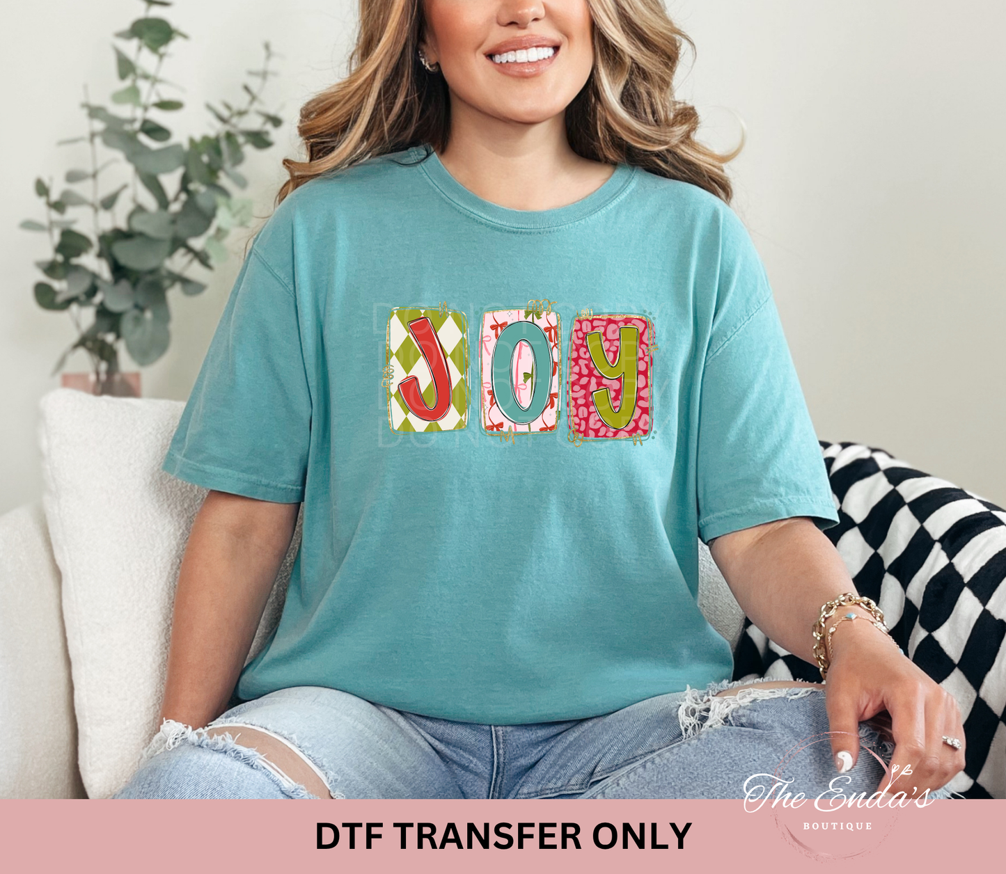 Joy Coquette Leopard DTF Transfer