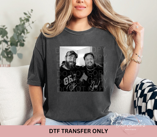 JR & PM Photo DTF Transfer