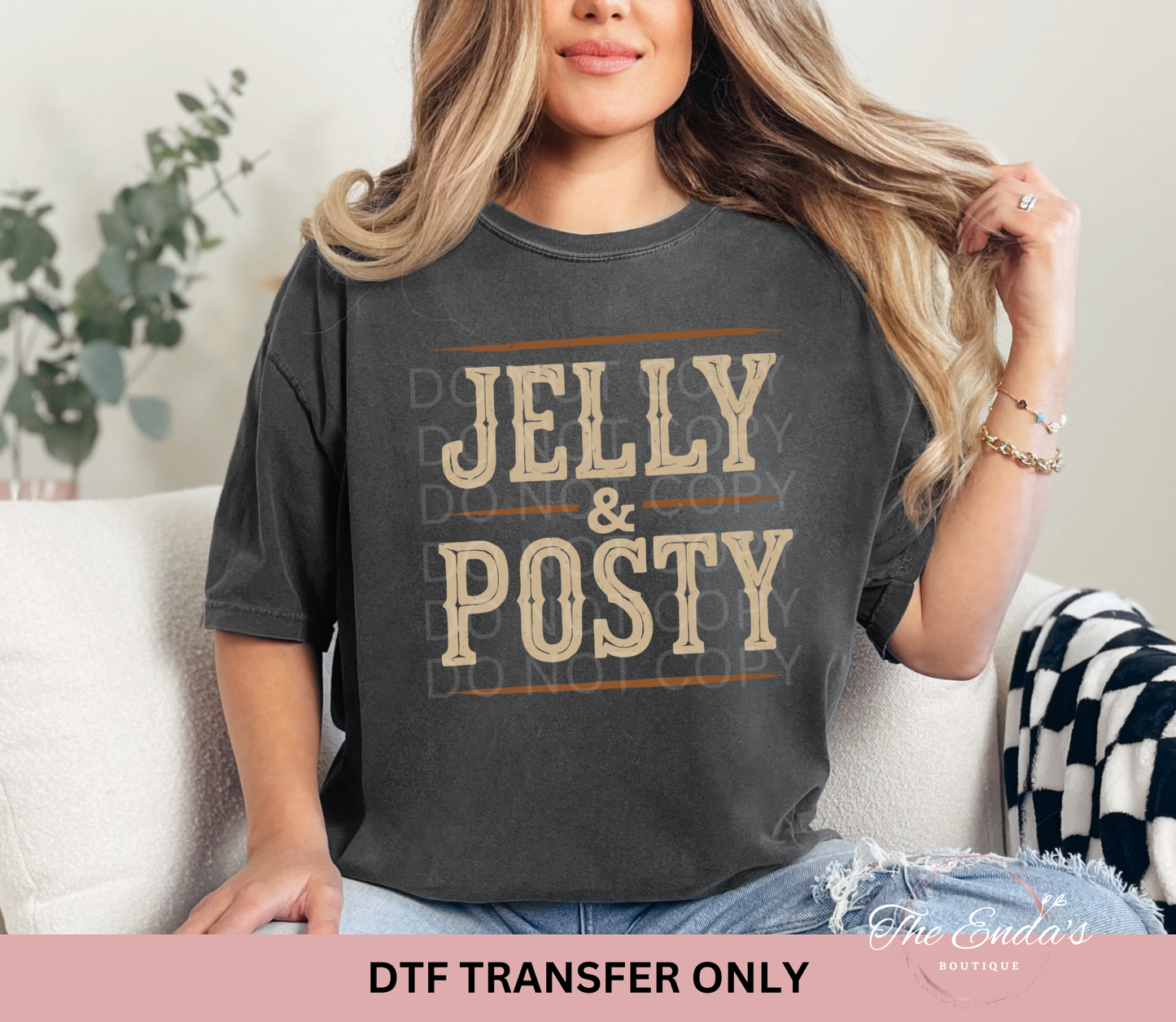 Jelly & Posty DTF Transfer