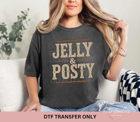 Jelly & Posty DTF Transfer