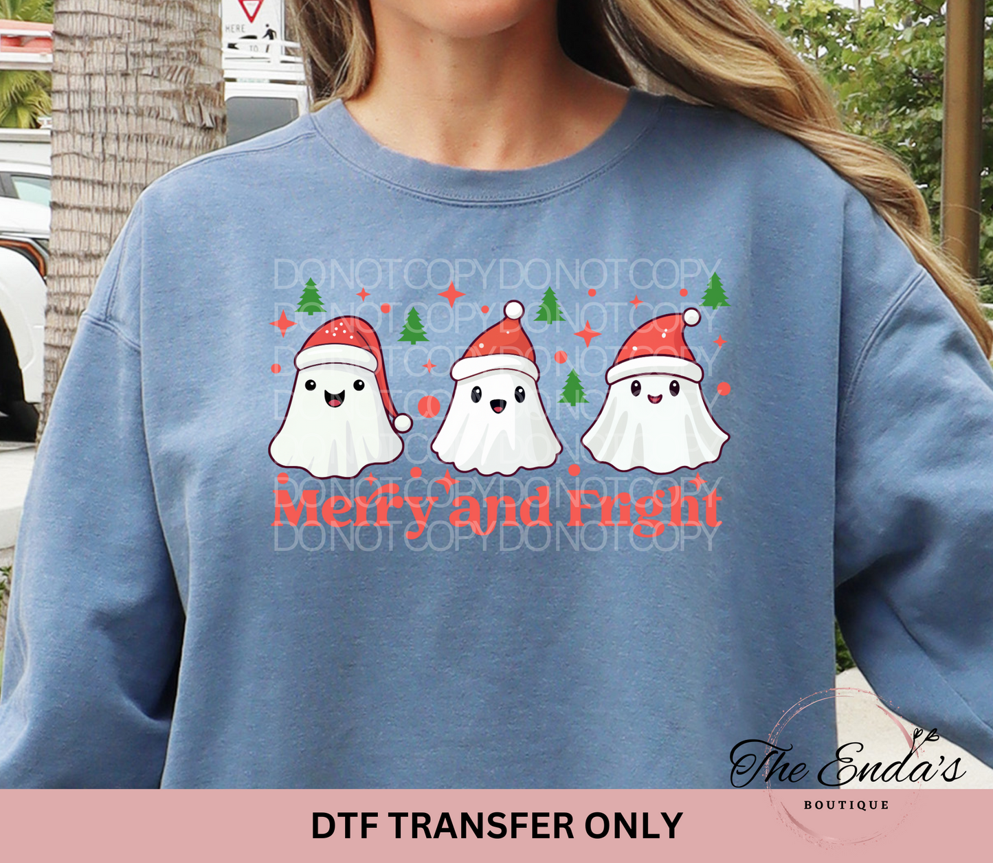 Merry and Fright DTF Transfer