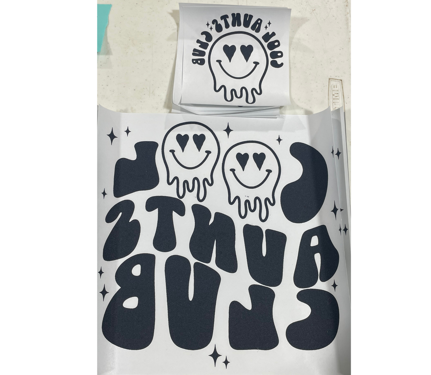 Cool Aunts Club SCREEN PRINT TRANSFER