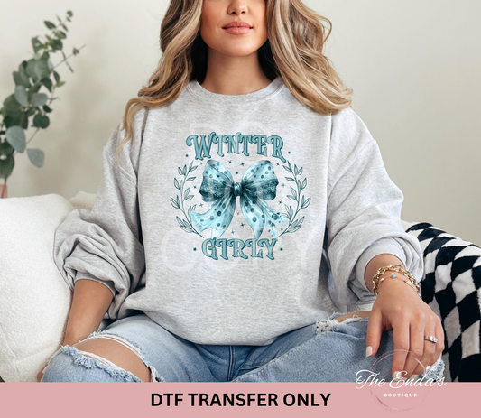 Winter Girly DTF Transfer
