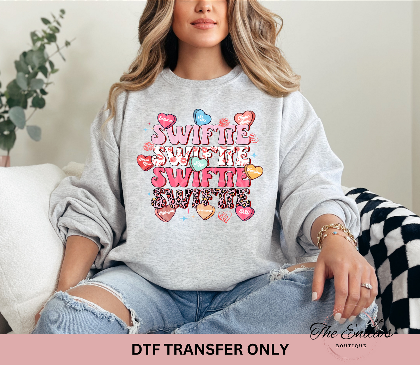 Valentine's Swiftie DTF Transfer
