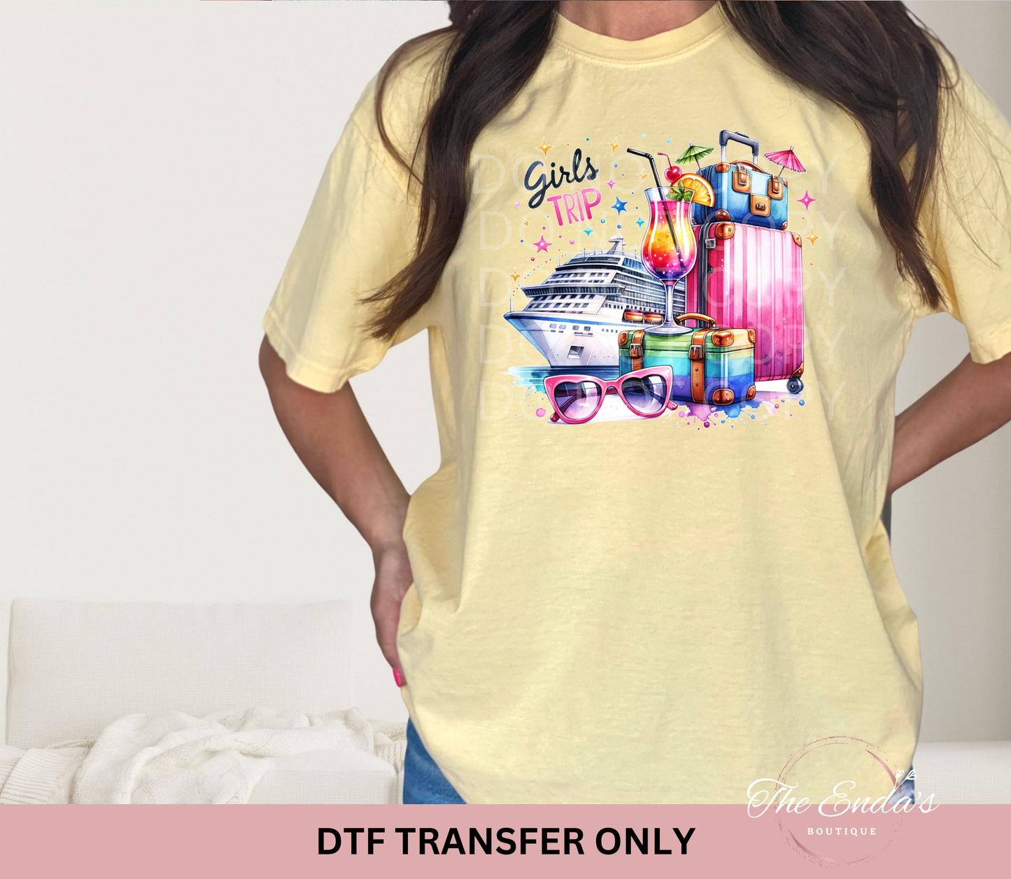 Girls Trip Cruise Edition DTF Transfer