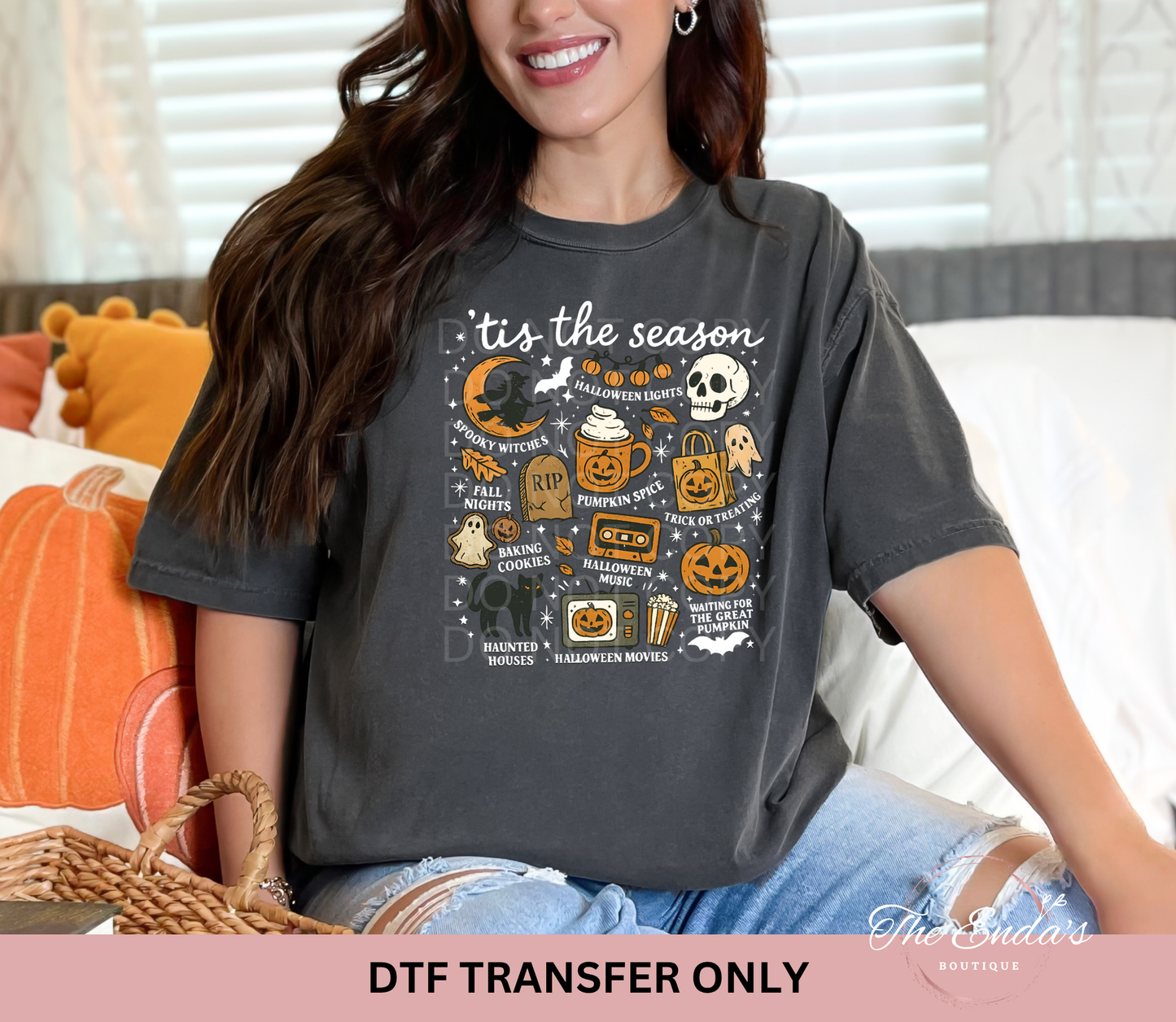 Halloween/Fall 'Tis The Season DTF Transfer