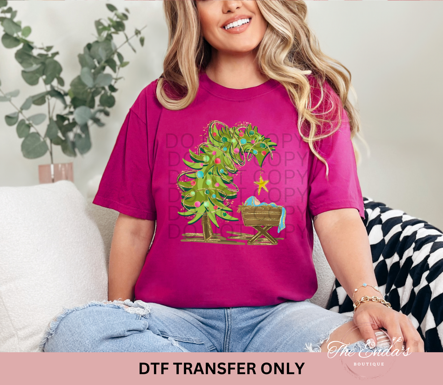 A Thrill Of Hope DTF Transfer
