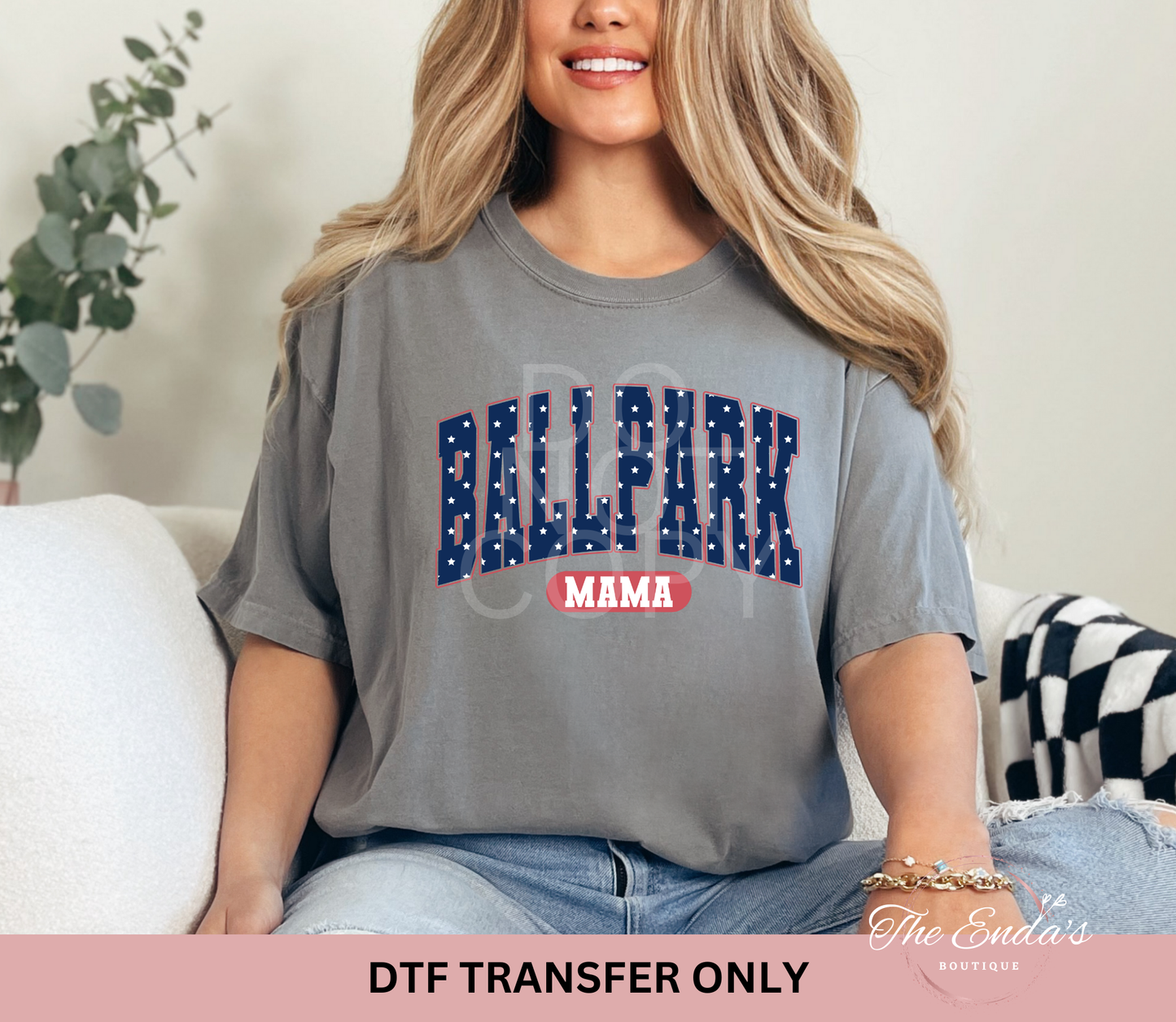 Ballpark Mama DTF Transfer