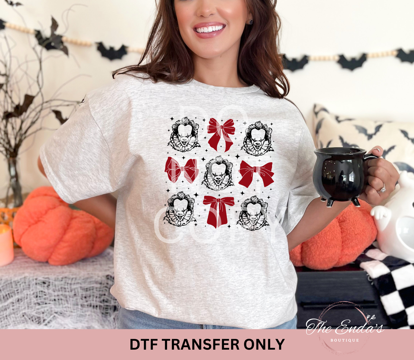 Pennywise Coquette DTF Transfer