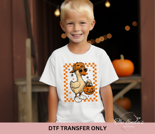 Halloween Boy Goose DTF Transfer