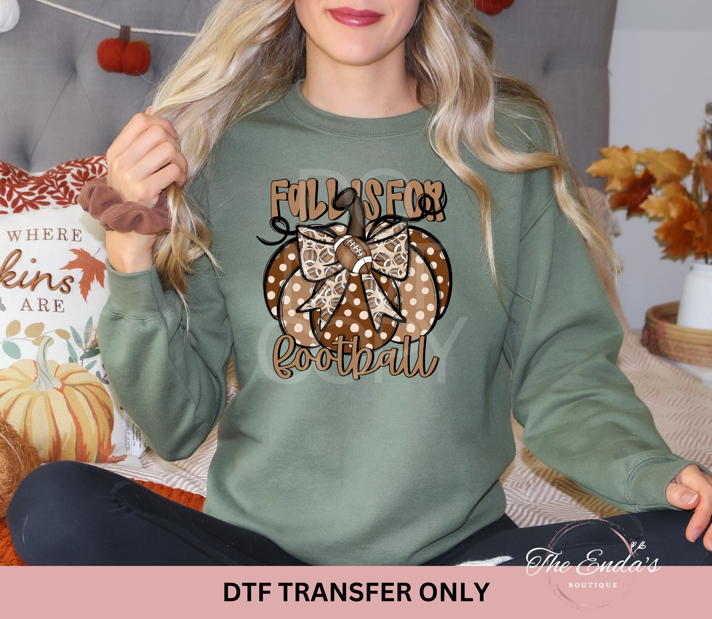Fall Is For Football DTF Transfer