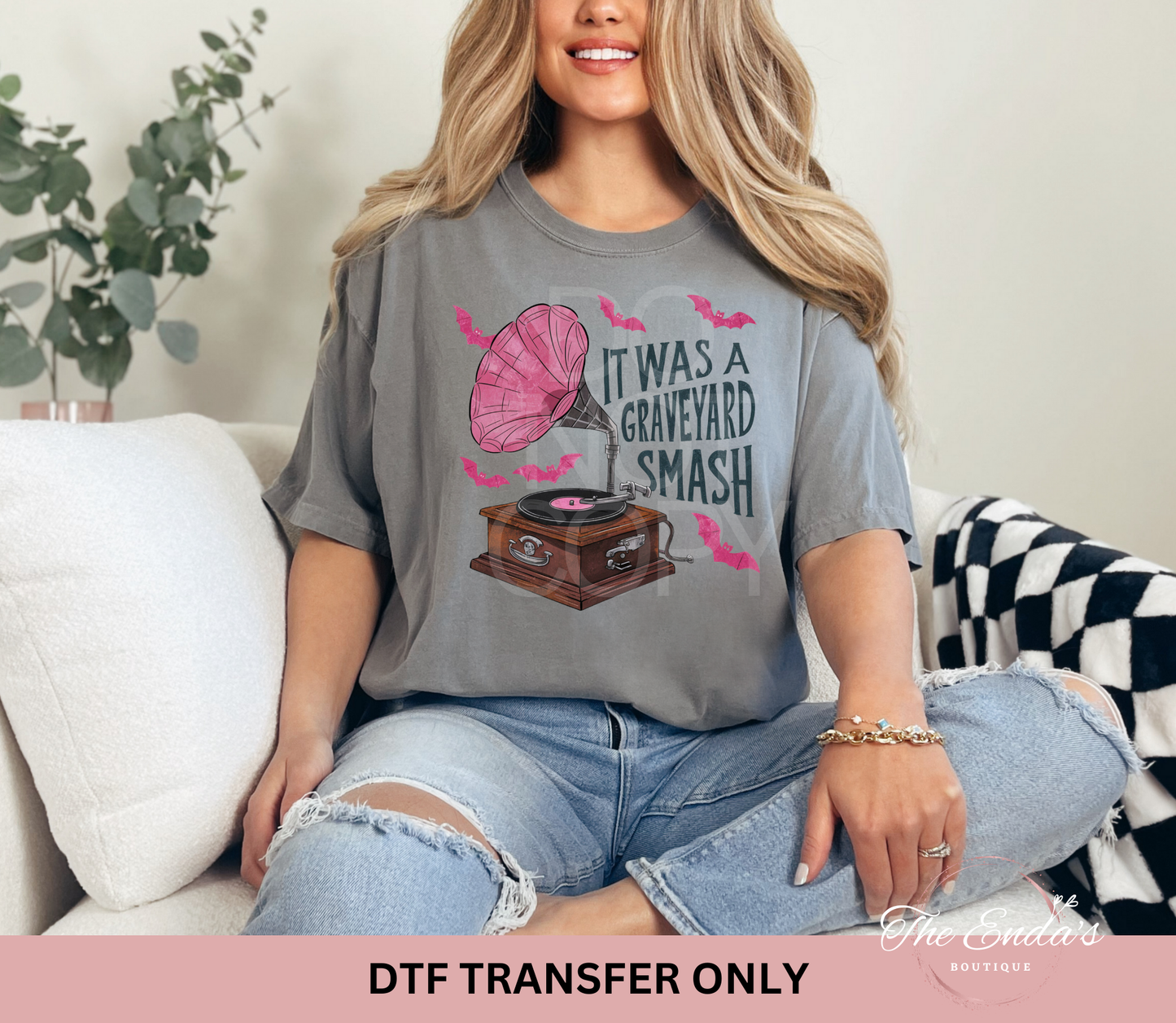 It Was A Graveyard Smash DTF Transfer