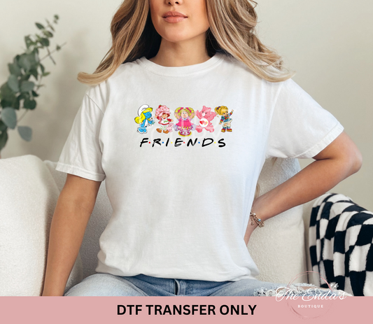 80s Friends DTF Transfer