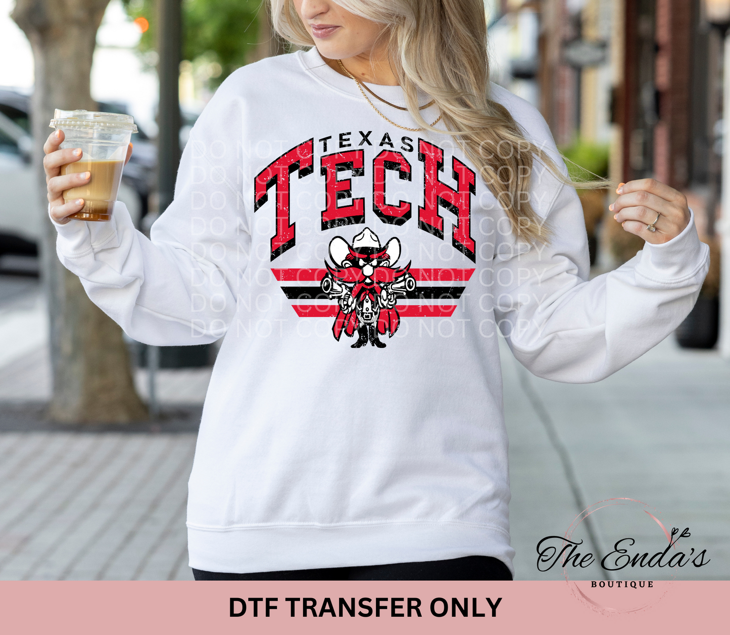 Texas Tech DTF Transfer
