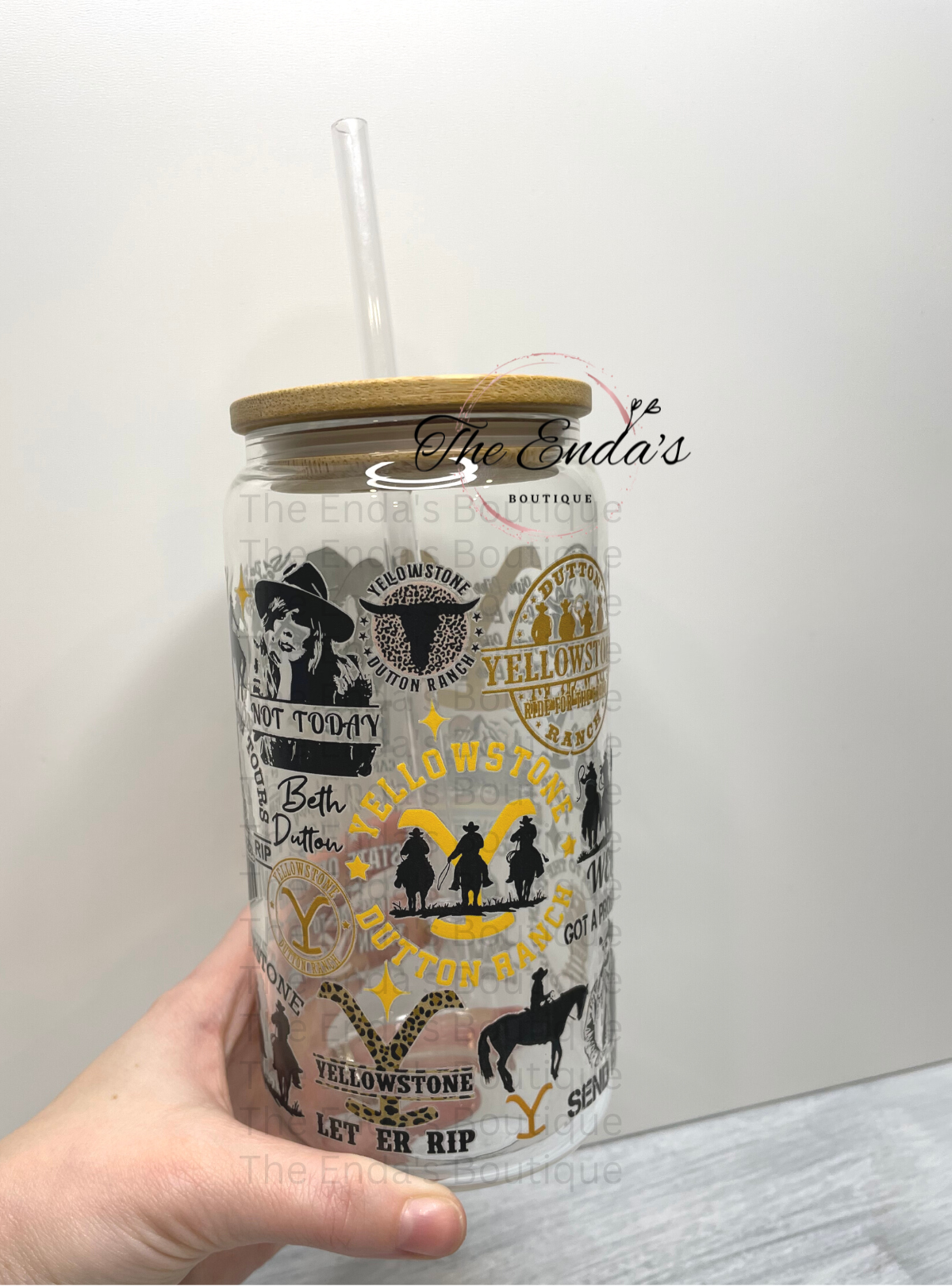 YS Glass Cup The Enda's Boutique