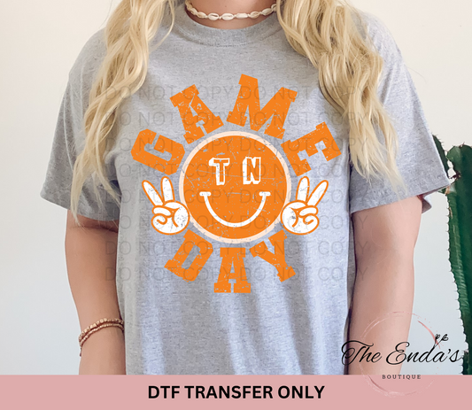 TN Game Day DTF Transfers