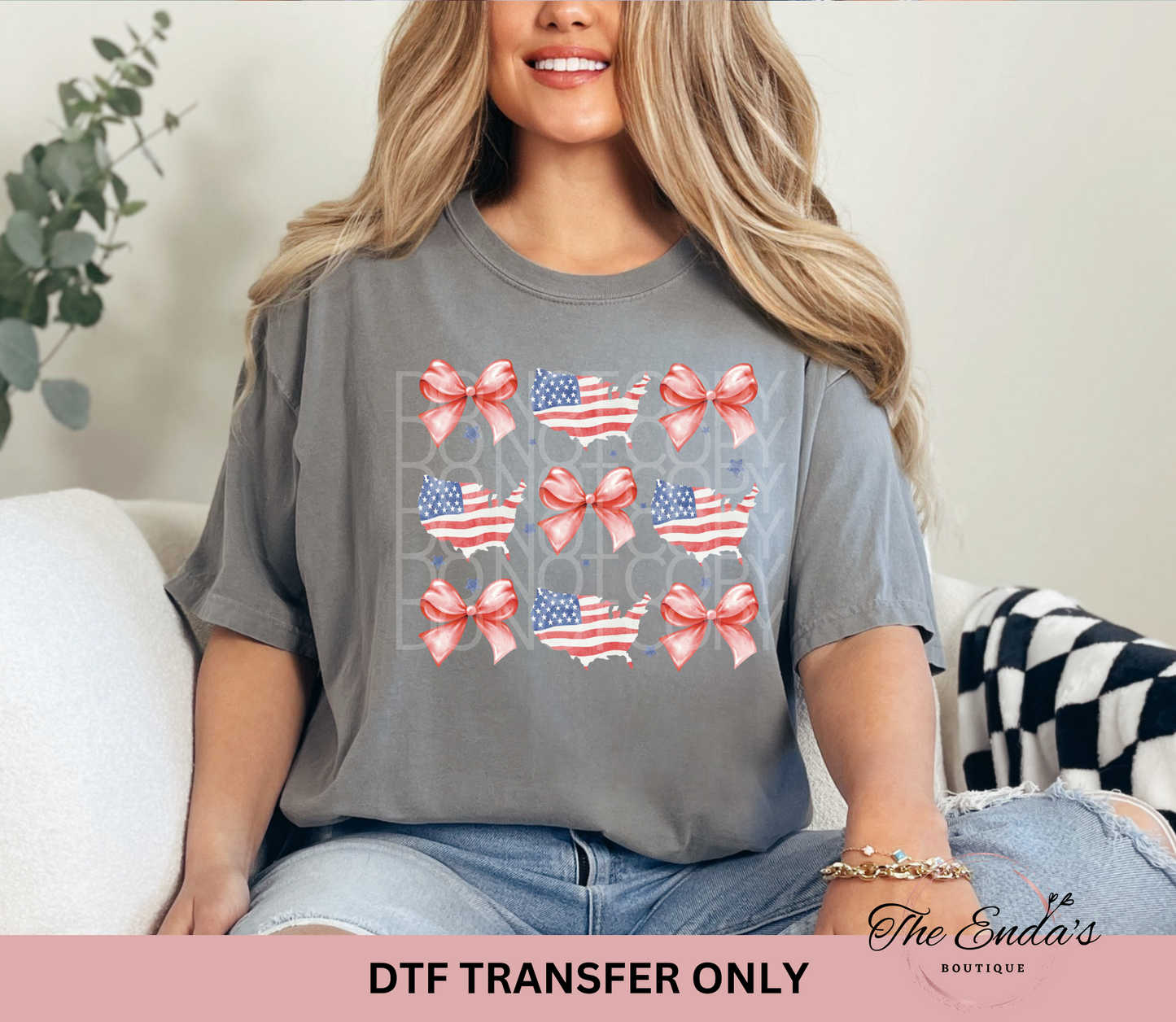 Coquette America DTF Transfer