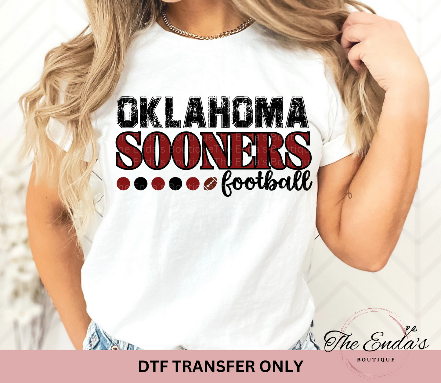 OK Sooners Football DTF Transfer