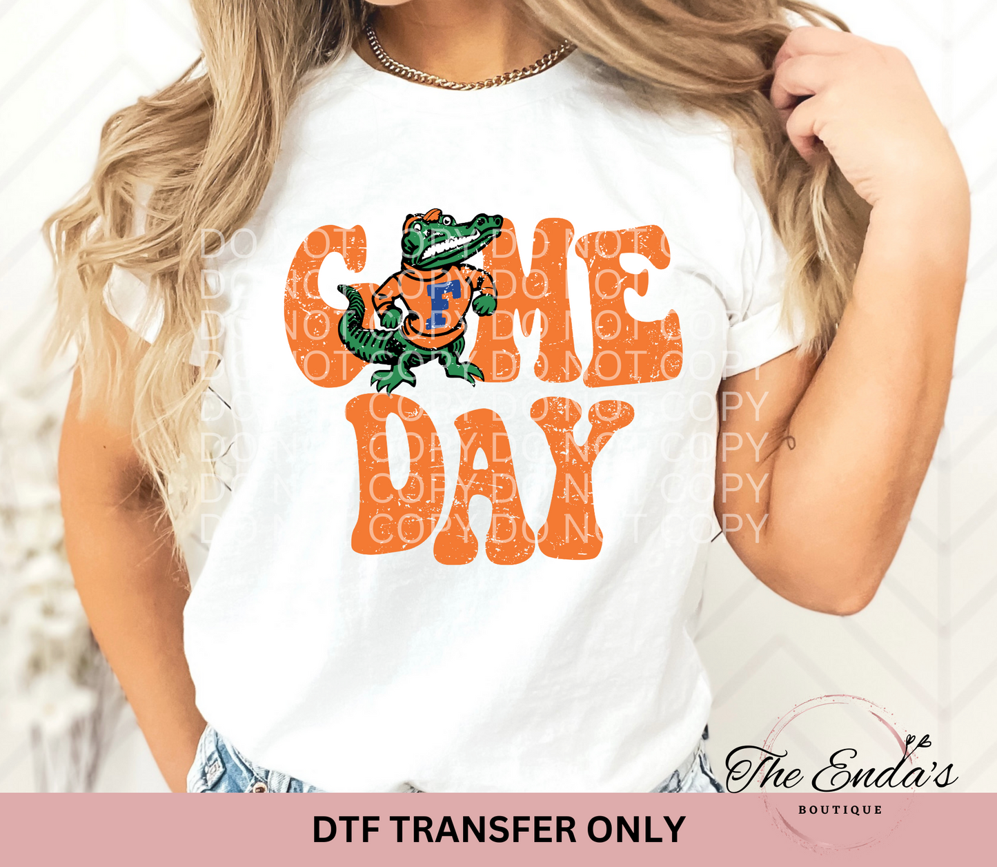 FL Gators DTF Transfer **AVAILABLE IN DIFFERENT COLORS**