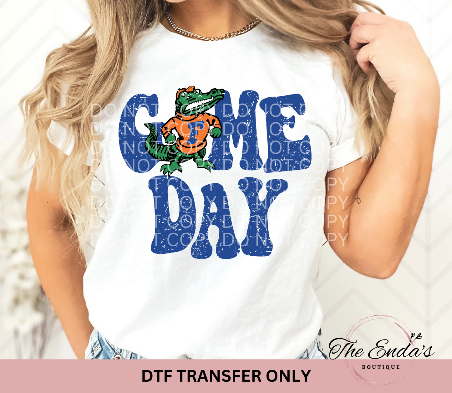 FL Gators DTF Transfer **AVAILABLE IN DIFFERENT COLORS**