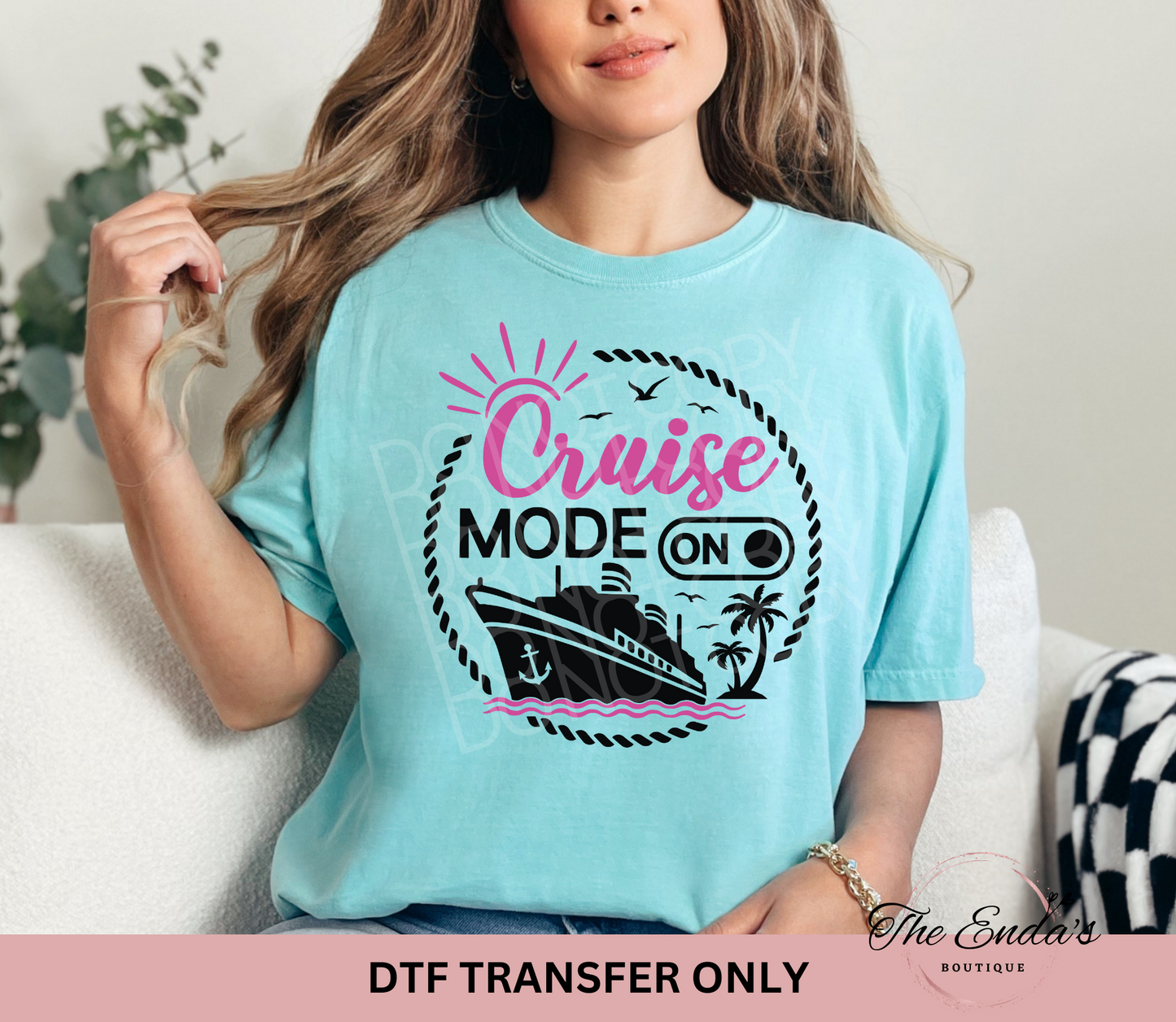 Cruise Mode On DTF Transfer